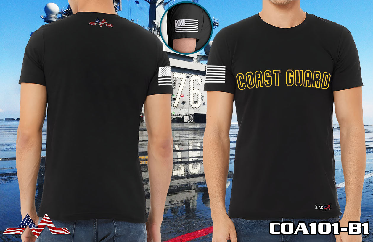 EJ Coast Guard Tee, Design# COA101