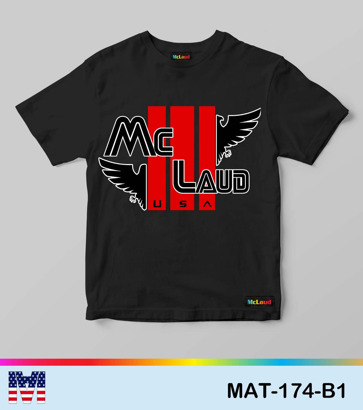 MAT121 - McLaud USA Winged Tee