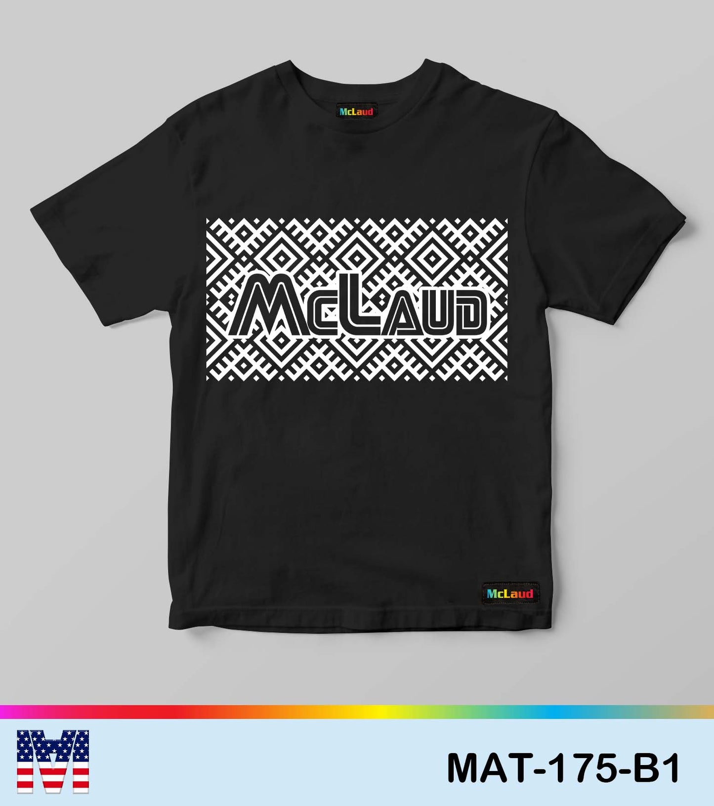 MAT122 - McLaud Box Pattern Tee