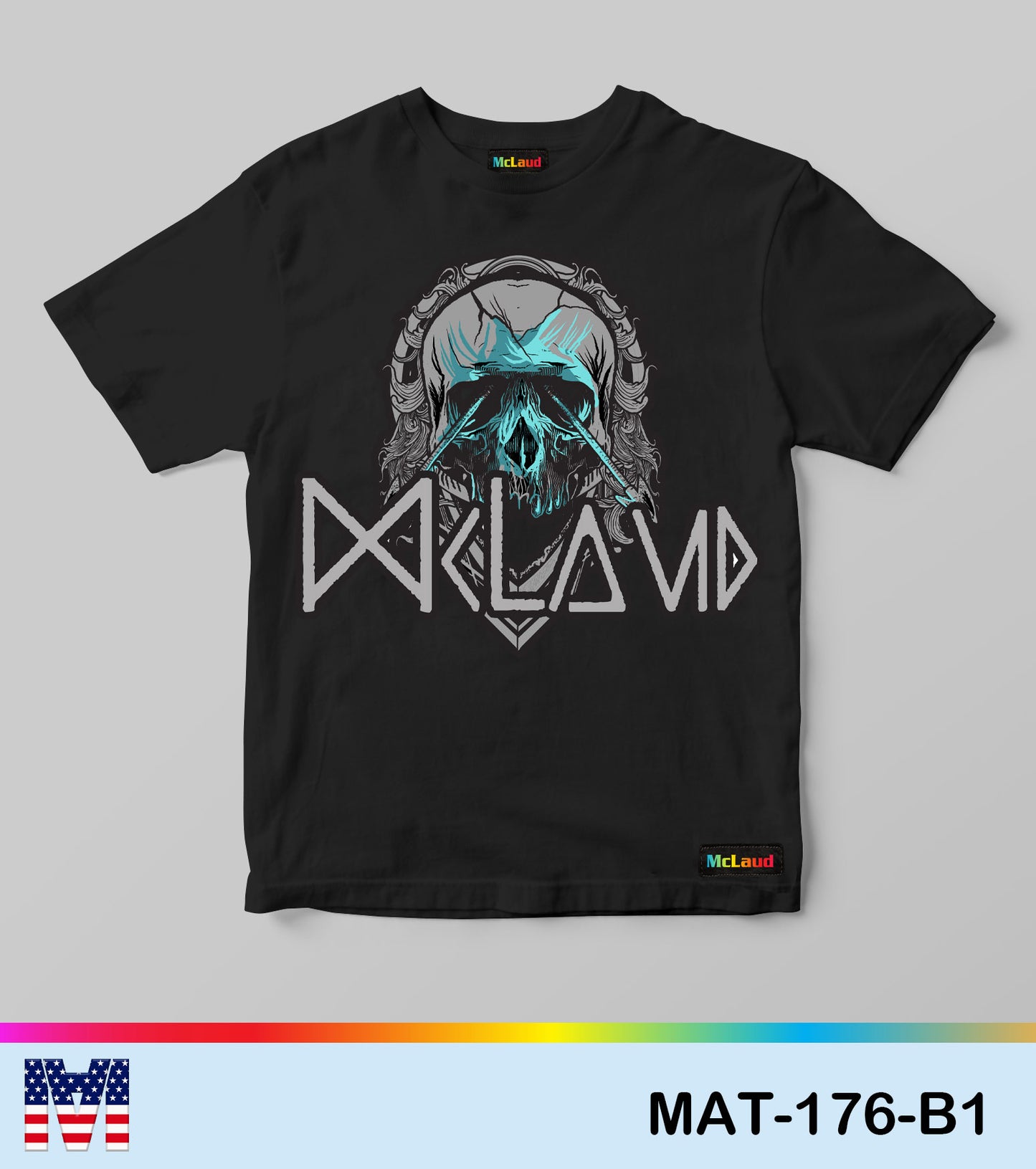 MAT123 - McLaud Graphic Skull Tee