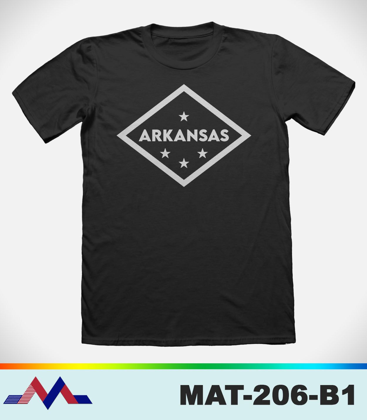 MAT206 - McLaud Apparel Arkansas Tee