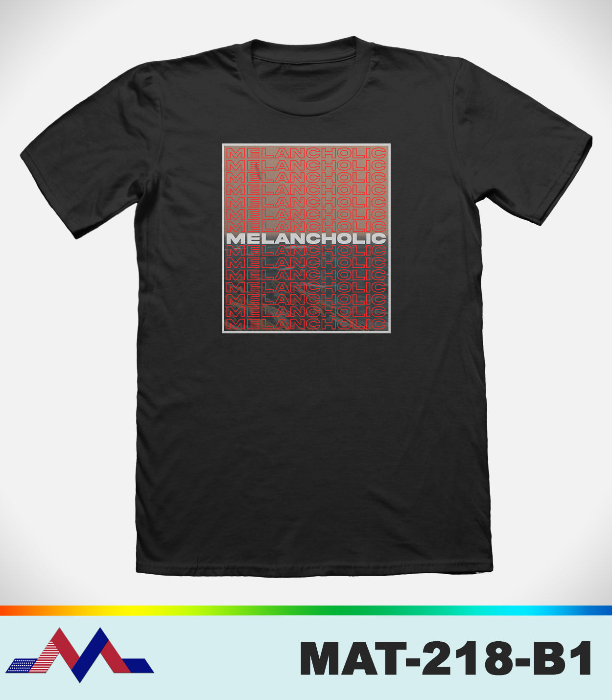 MAT218 - McLaud Apparel Melancholic Tee