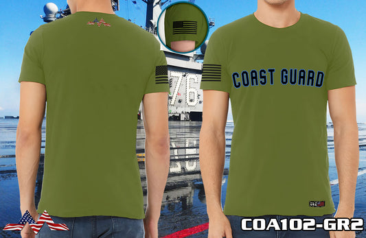 EJ Coast Guard Tee, Design# COA102