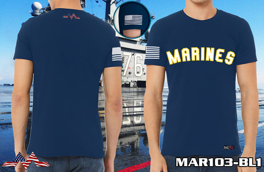 EJ's US MARINES Tees, design #MAR103