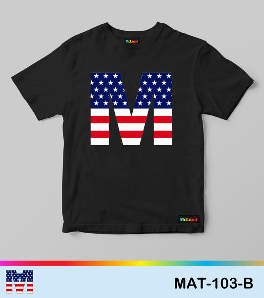 MAT103 - McLaud Solid Stars & Stripes M Tee