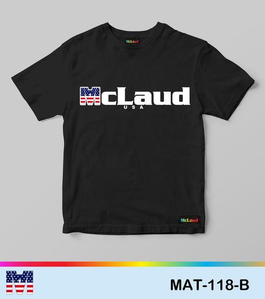 MAT108 - McLaud Logo with Text Tee