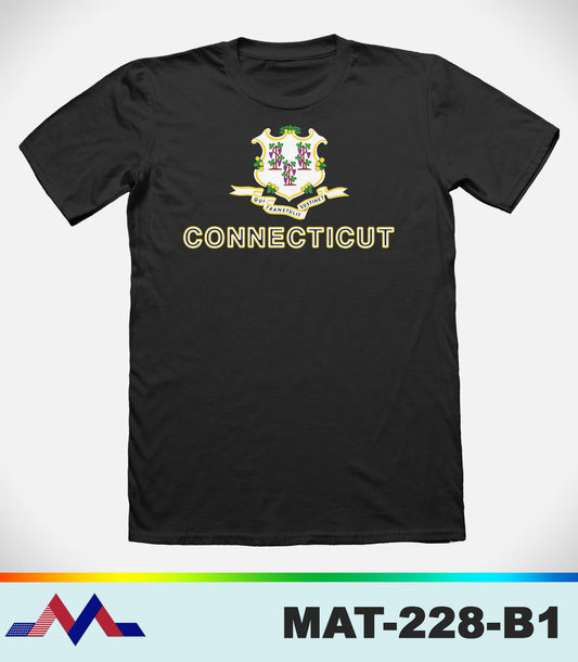 MAT228 - McLaud Apparel Connecticut Tee