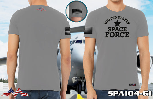 EJ's Space Force Tee, Design# SPA104